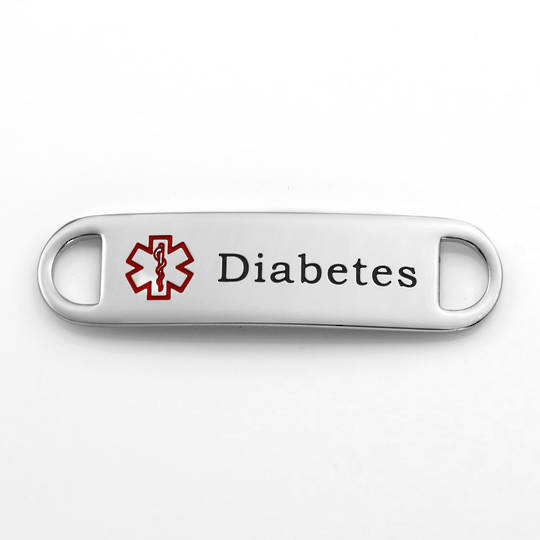Stainless Steel Medical ID tag - with Engraving (various options)